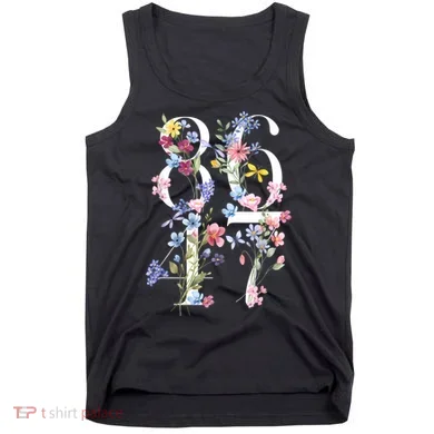 86 47 Floral Boho Style Tank Top