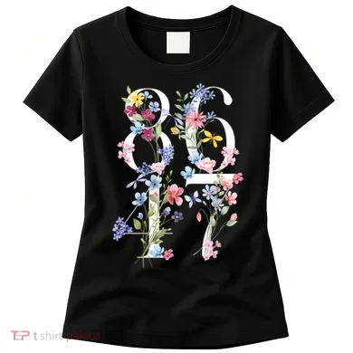 86 47 Floral Boho Style Women's T-Shirt