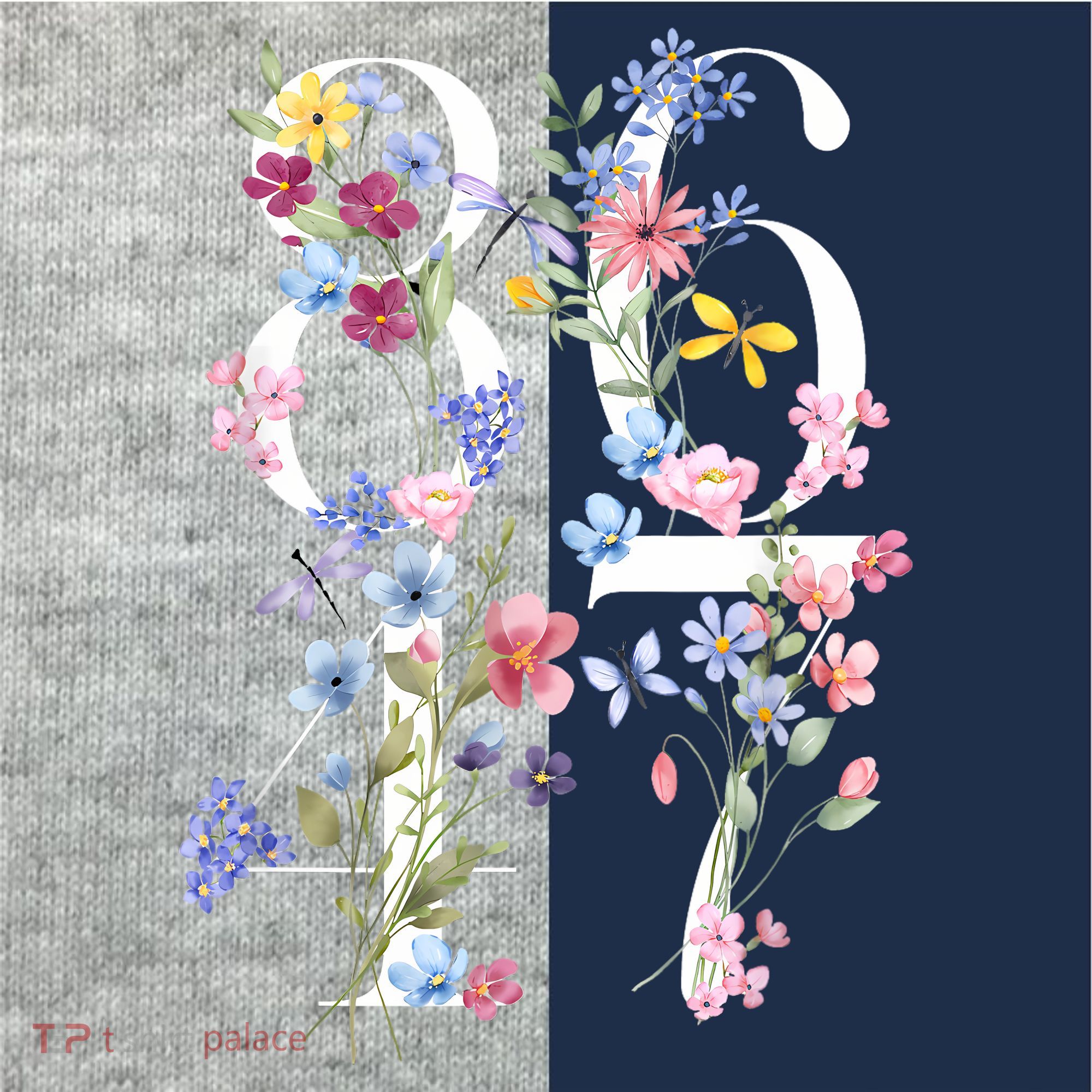 86 47 Floral Boho Style Kids Colorblock Raglan Jersey