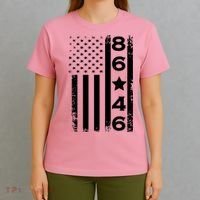 86 46 Impeach Biden 46 Vintage Distressed 86 46 Anti Biden T-Shirt thumb 4