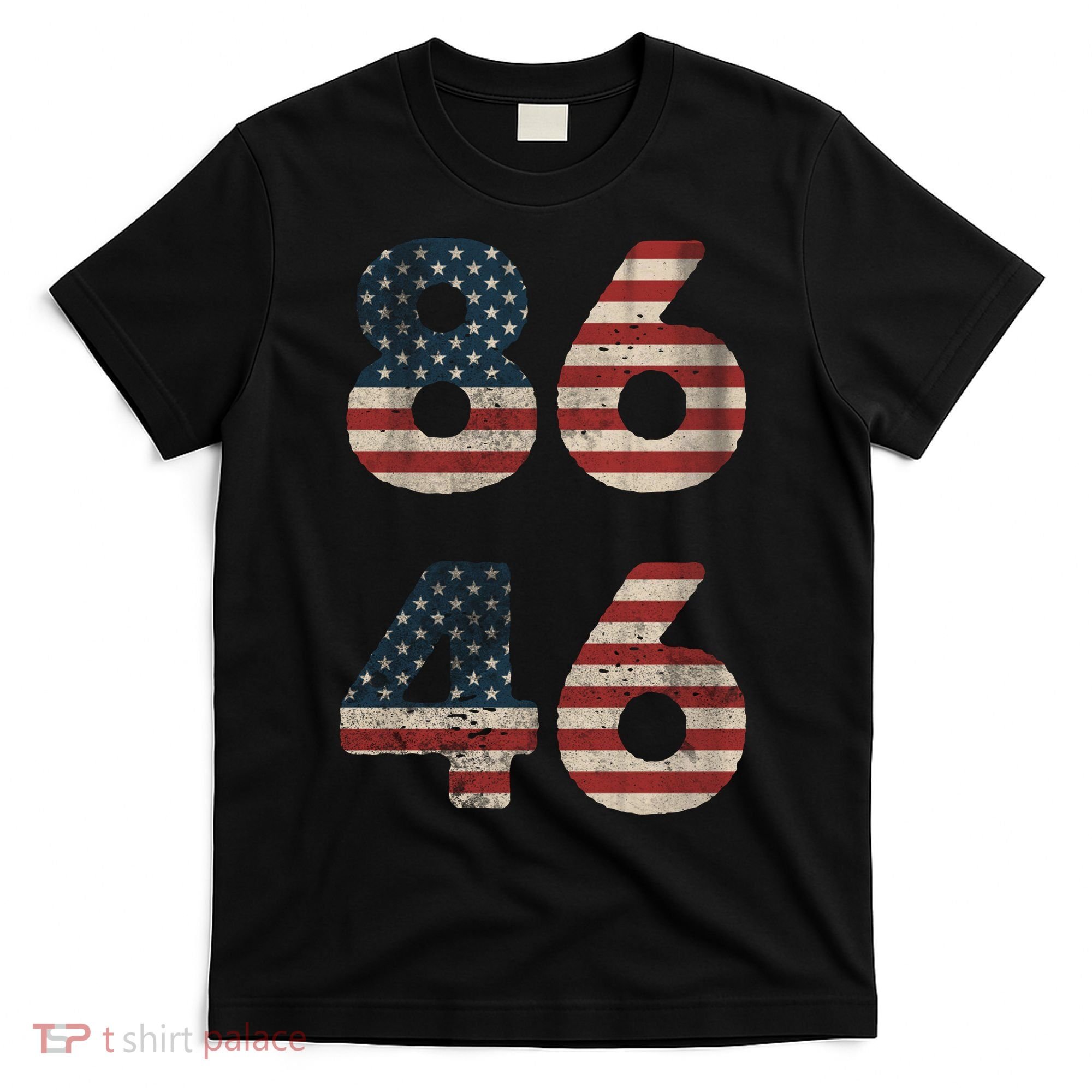 86 46 Impeach Anti Biden Vintage Distressed T-Shirt