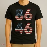 86 46 Impeach Anti Biden Vintage Distressed T-Shirt thumb 3