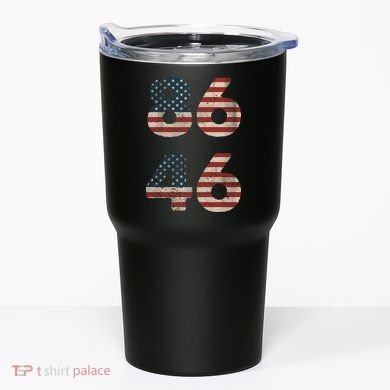 86 46 Impeach Anti Biden Vintage Distressed Tumbler