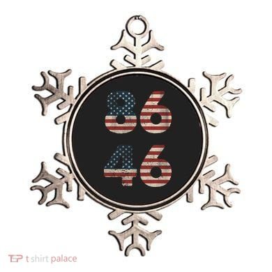 86 46 Impeach Anti Biden Vintage Distressed Ornament