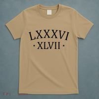 86 47 LXXXVI XLVII Roman Numerals Subtle Anti Trump T-Shirt thumb 5