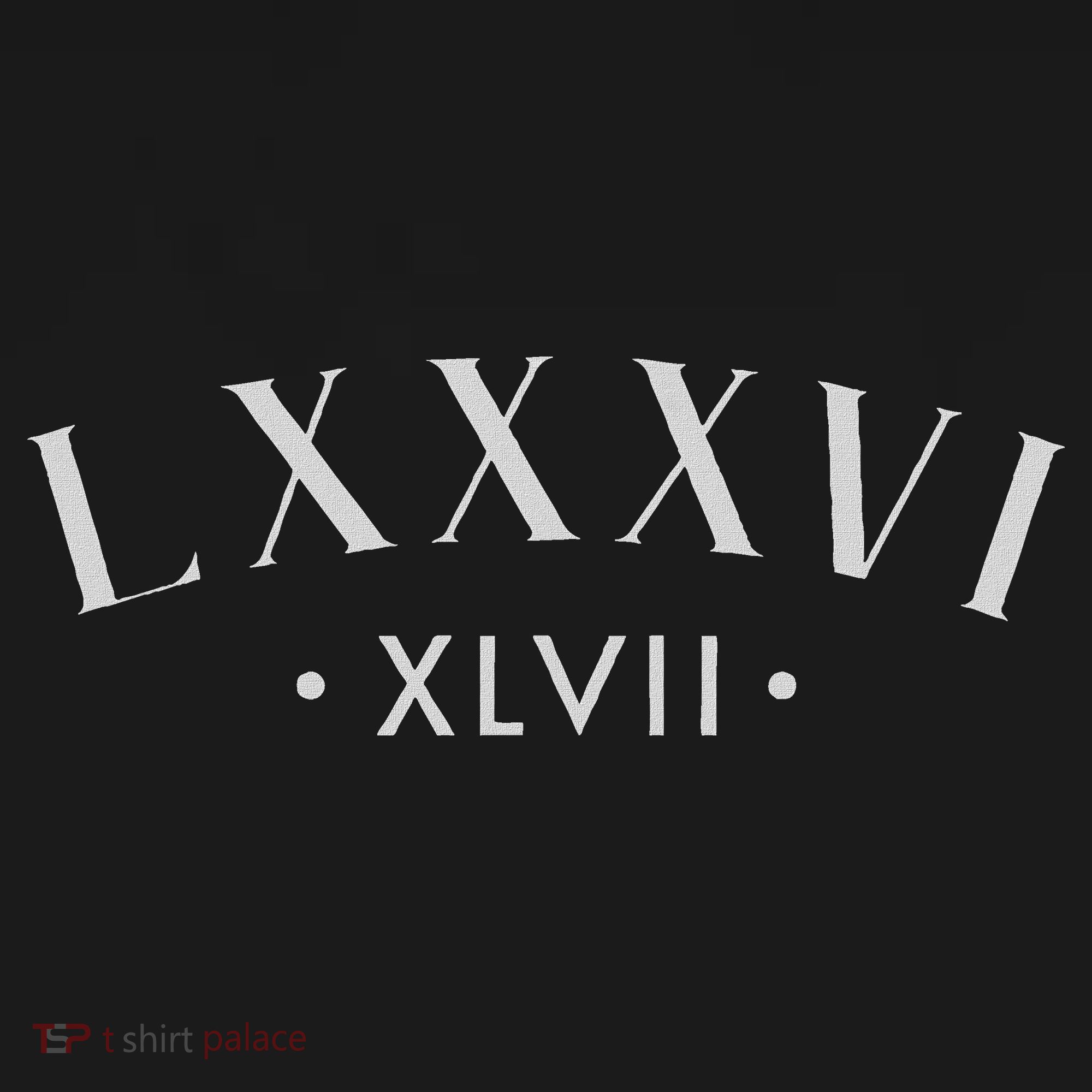 86 47 Roman Numerals Lxxxvi Xlvii 8647 Subtle Anti Trump Women's Hoodie