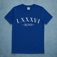 86 47 Roman Numerals Lxxxvi Xlvii 8647 Subtle Anti Trump T-Shirt thumb 5