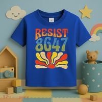 86 47 Resist Flower Women President Toddler T-Shirt thumb 3