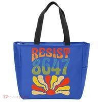 86 47 Resist Flower Women President Tote Bag thumb 0