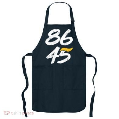 8645 Impeach Trump Vintage Distressed 86 45 Apron
