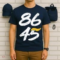 8645 Impeach Trump Vintage Distressed 86 45 T-Shirt thumb 6