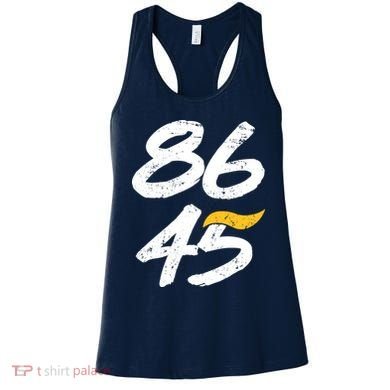 8645 Impeach Trump Vintage Distressed 86 45 Women's Tank Top