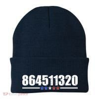864511320 Anti Trump 8645 Beanie thumb 0