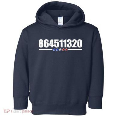 864511320 Anti Trump 8645 Toddler Hoodie