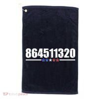 864511320 Anti Trump 8645 Golf Towel thumb 0