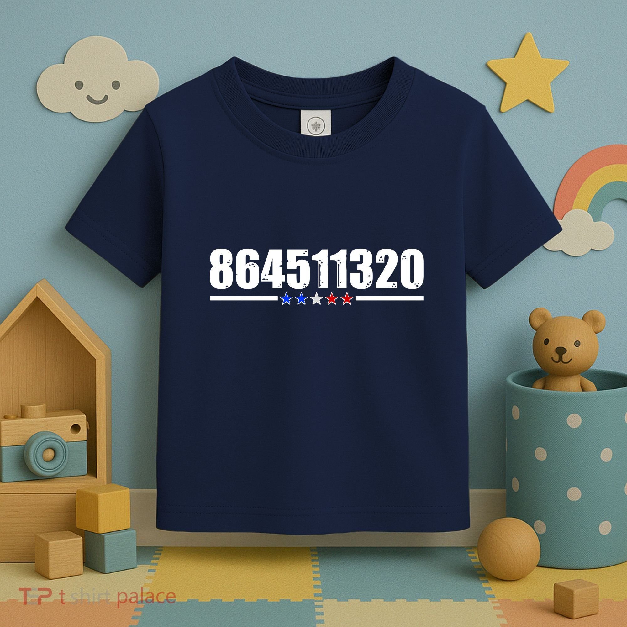 864511320 Anti Trump 8645 Toddler T-Shirt