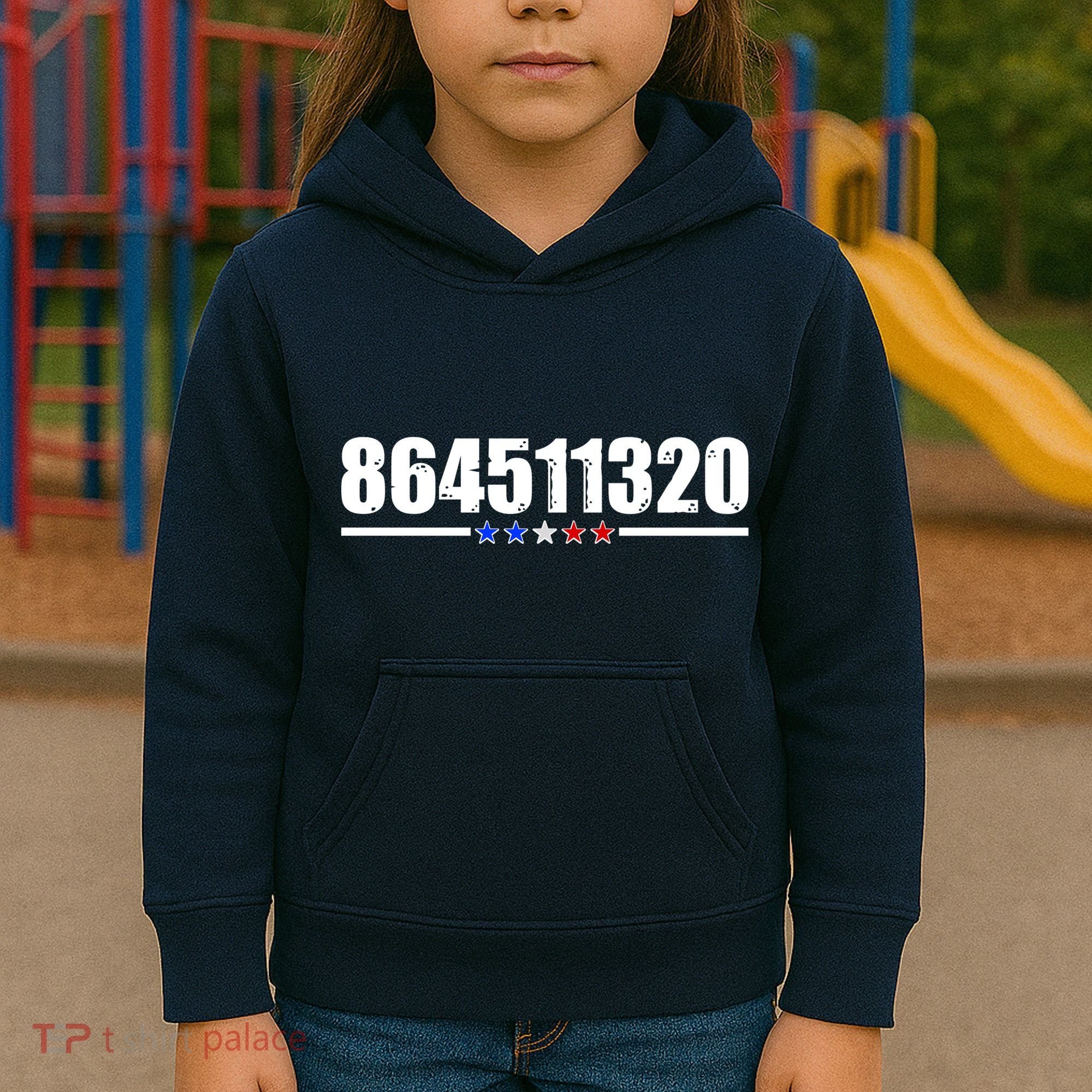 864511320 Anti Trump 8645 Kids Hoodie