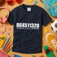 864511320 Anti Trump 8645 Kids T-Shirt thumb 3