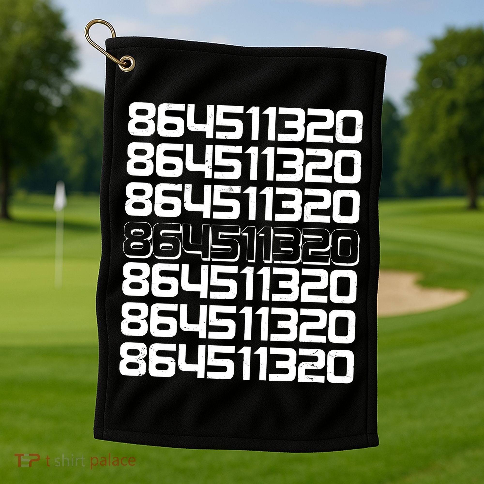 864511320 Get Rid Of Trump November Election Golf Towel