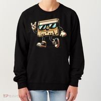 80s 90s Audio Cassette Tape Women Funny Retro Women's Sweatshirt thumb 0