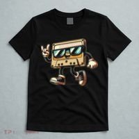 80s 90s Audio Cassette Tape Women Funny Retro T-Shirt thumb 5