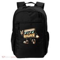 80s 90s Audio Cassette Tape Women Funny Retro Backpack thumb 0