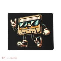 80s 90s Audio Cassette Tape Women Funny Retro Mousepad thumb 0