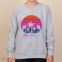 80s 90s Jacksonville Florida Vacation Jax Beach Women's Sweatshirt thumb 0