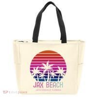 80s 90s Jacksonville Florida Vacation Jax Beach Tote Bag thumb 0