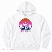 80s 90s Jacksonville Florida Vacation Jax Beach Hoodie thumb 0