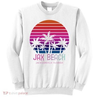 80s 90s Jacksonville Florida Vacation Jax Beach Sweatshirt