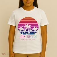80s 90s Jacksonville Florida Vacation Jax Beach T-Shirt thumb 4