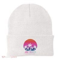 80s 90s Jacksonville Florida Vacation Jax Beach Beanie thumb 0