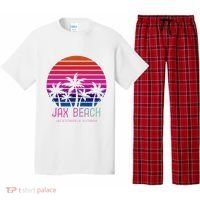80s 90s Jacksonville Florida Vacation Jax Beach Pajama Set thumb 0