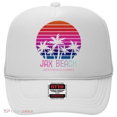 80s 90s Jacksonville Florida Vacation Jax Beach Hat
