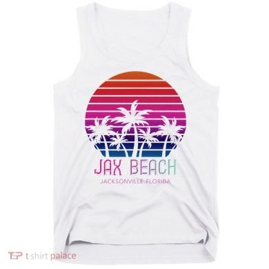 80s 90s Jacksonville Florida Vacation Jax Beach Tank Top