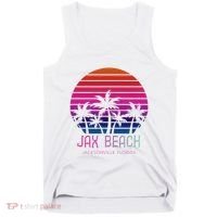 80s 90s Jacksonville Florida Vacation Jax Beach Tank Top thumb 0
