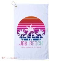 80s 90s Jacksonville Florida Vacation Jax Beach Golf Towel thumb 0