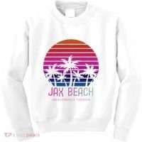 80s 90s Jacksonville Florida Vacation Jax Beach Kids Sweatshirt thumb 0