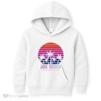 80s 90s Jacksonville Florida Vacation Jax Beach Kids Hoodie thumb 0