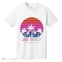 80s 90s Jacksonville Florida Vacation Jax Beach Kids T-Shirt thumb 0