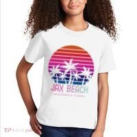 80s 90s Jacksonville Florida Vacation Jax Beach Kids T-Shirt thumb 2