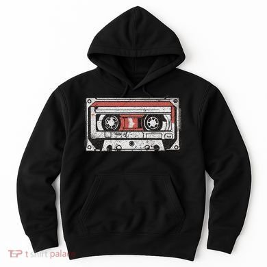80s 90s Nostalgic Retro Cassette Tape Throwback Memories Hoodie