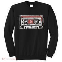 80s 90s Nostalgic Retro Cassette Tape Throwback Memories Sweatshirt thumb 0