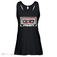 80s 90s Nostalgic Retro Cassette Tape Throwback Memories Ladies Essential Flowy Tank thumb 0