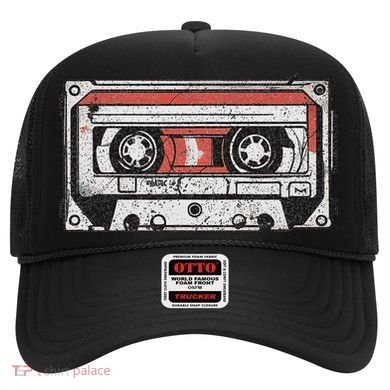 80s 90s Nostalgic Retro Cassette Tape Throwback Memories Hat