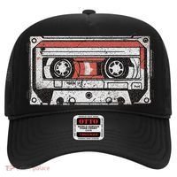 80s 90s Nostalgic Retro Cassette Tape Throwback Memories Hat thumb 0