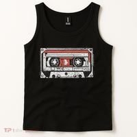 80s 90s Nostalgic Retro Cassette Tape Throwback Memories Tank Top thumb 2