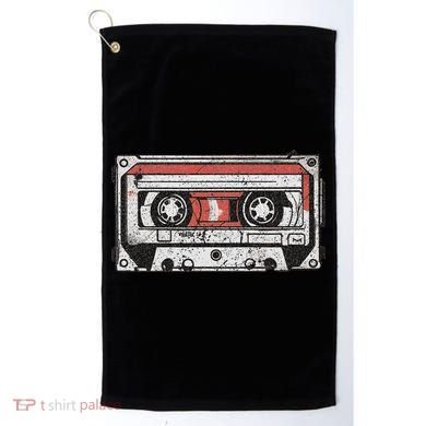 80s 90s Nostalgic Retro Cassette Tape Throwback Memories Golf Towel