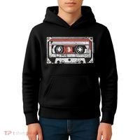 80s 90s Nostalgic Retro Cassette Tape Throwback Memories Kids Hoodie thumb 4